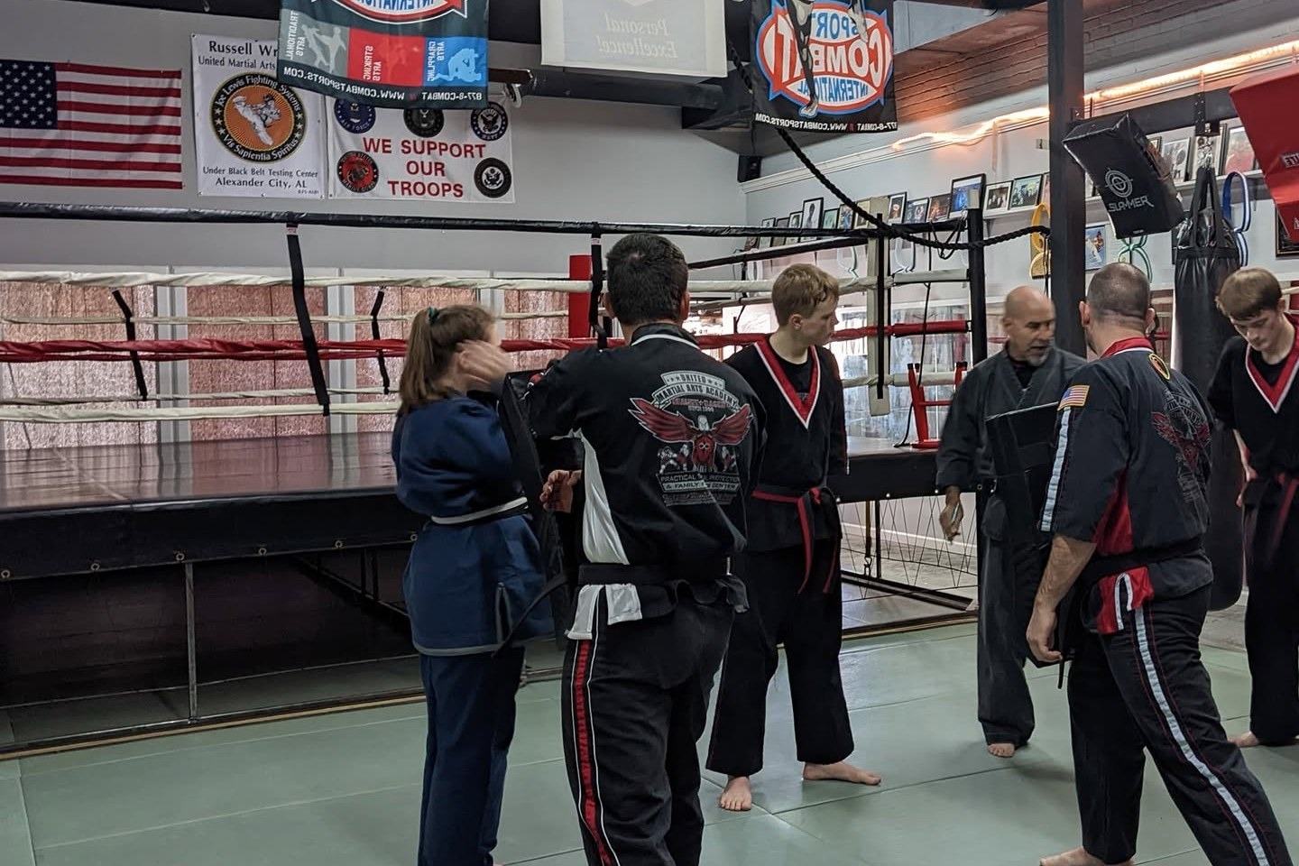 martial arts class