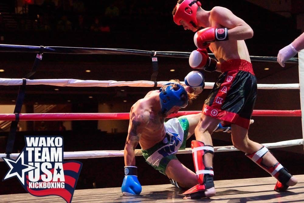 A W.A.K.O. kickboxing bout